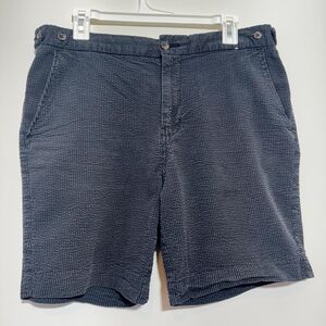 Gray Flat Front Casual Shorts